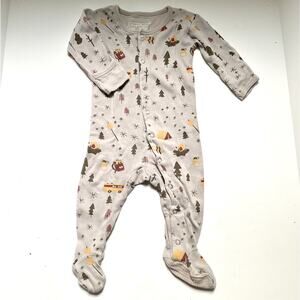 L'ovedbaby Organic Cotton Camping Print Neutral Sleeper